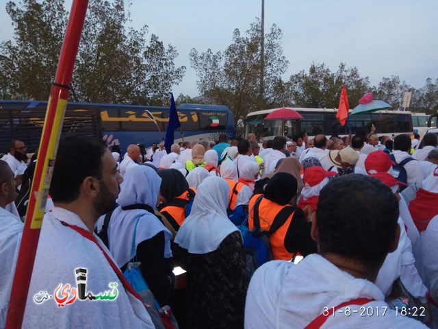 فيديو: الحاج المحامي نادر صرصور يطمئن الاهالي ويصرح  الوفود القسماوية في صعيد عرفات بخير وبصحة وعافية 